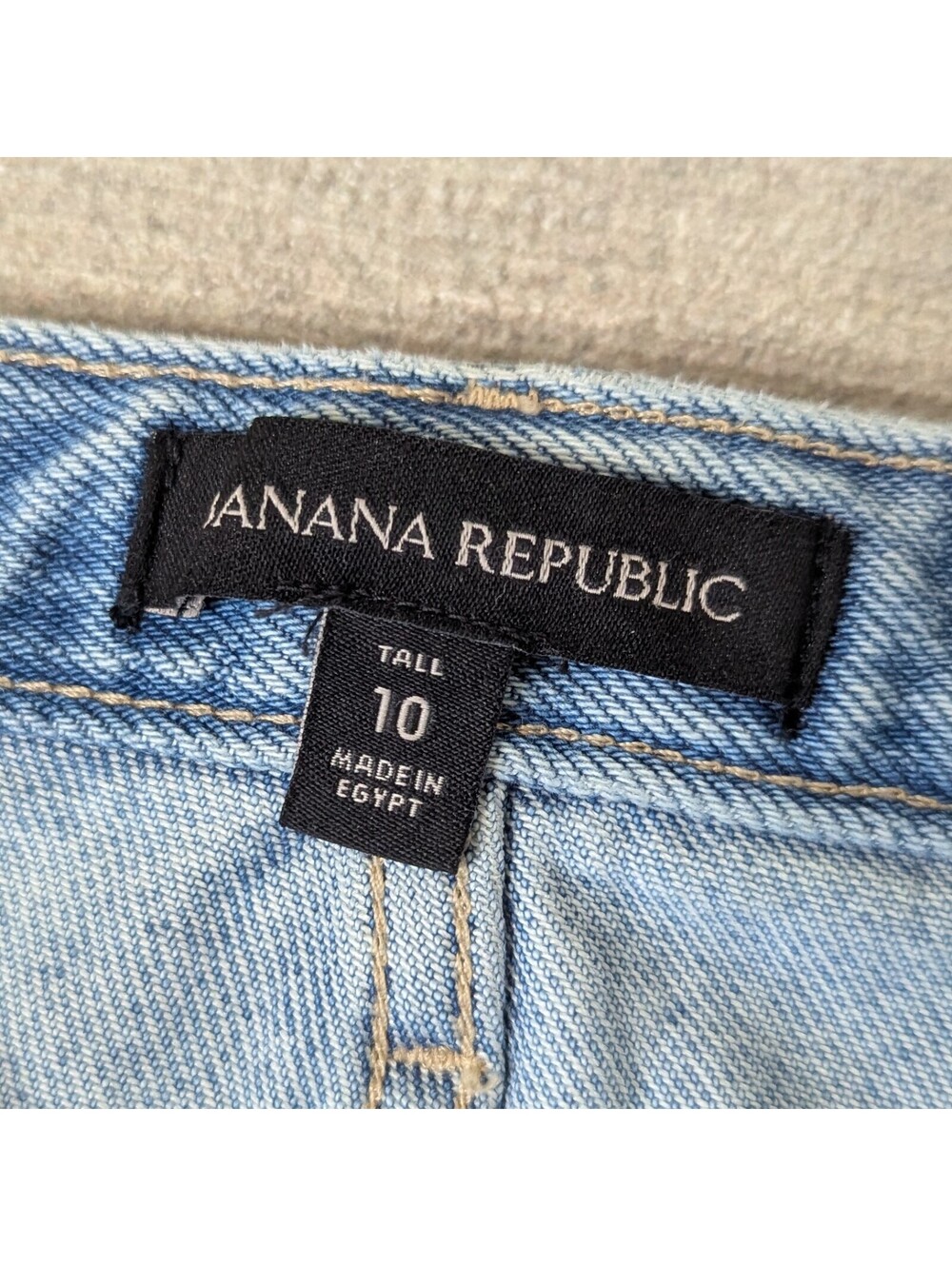 Banana Republic button front denim midi skirt - Tall/Long length - Picture 6 of 7
